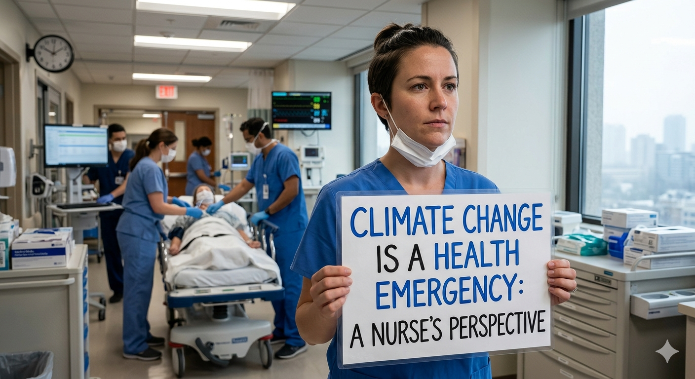 Climate Change Is a Health Emergency: A Nurse’s Perspective